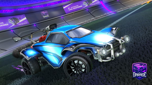 A Rocket League car design from rishyy