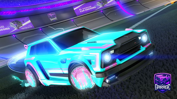 A Rocket League car design from SEXY_ME