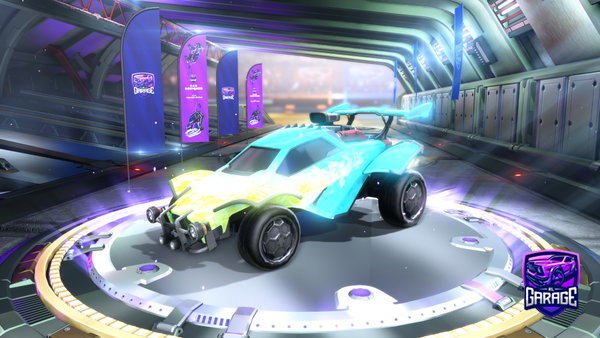A Rocket League car design from Hellojustgot12515