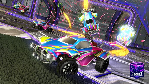 A Rocket League car design from ep_ic_