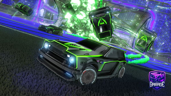 A Rocket League car design from DeepTerror42