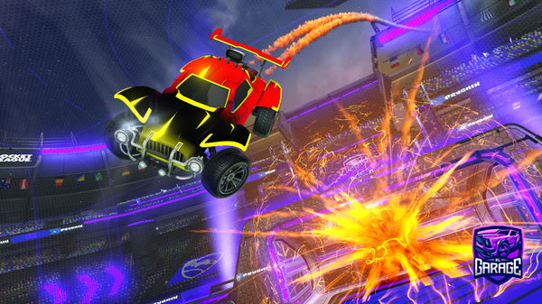 A Rocket League car design from Bigtentaclebango