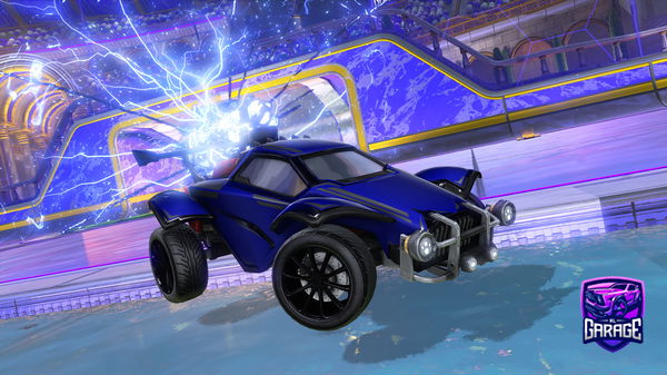 A Rocket League car design from God9834