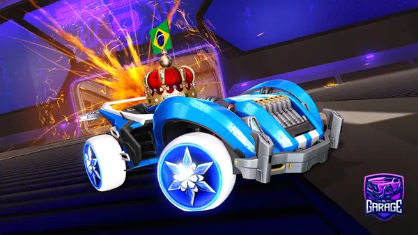 A Rocket League car design from IsaaKnight29