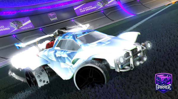 A Rocket League car design from majka