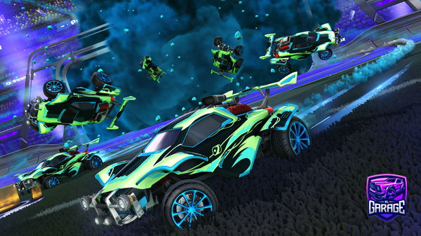 A Rocket League car design from Wyllige