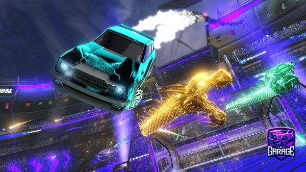 A Rocket League car design from WarShieldd