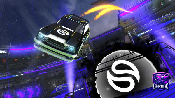 A Rocket League car design from Teyko18300