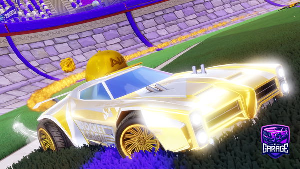 A Rocket League car design from Yogi11