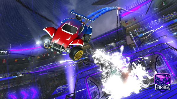 A Rocket League car design from Coolgamer007