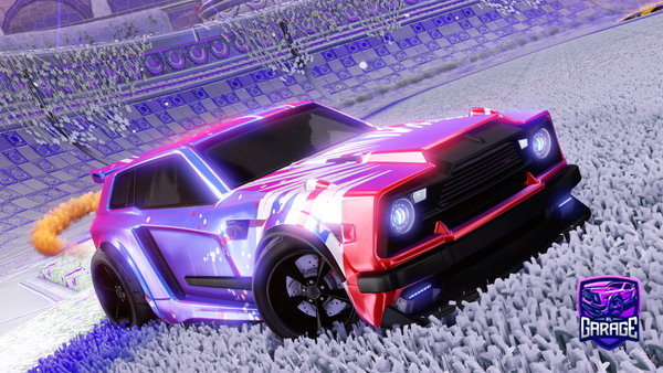 A Rocket League car design from Akaza_fr