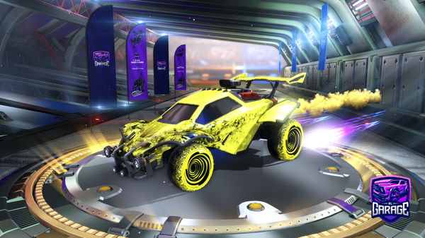 A Rocket League car design from Wisiuuuuuuu_