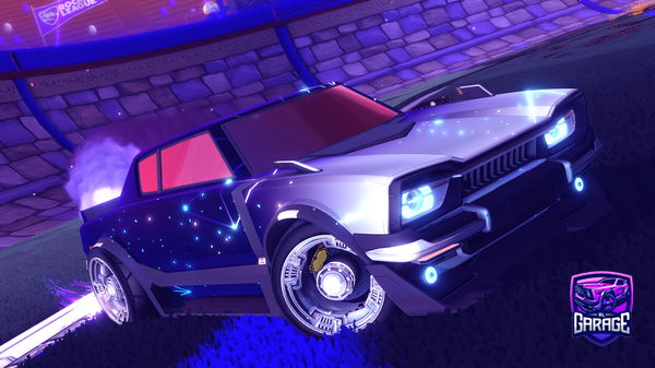 A Rocket League car design from iwarok_9