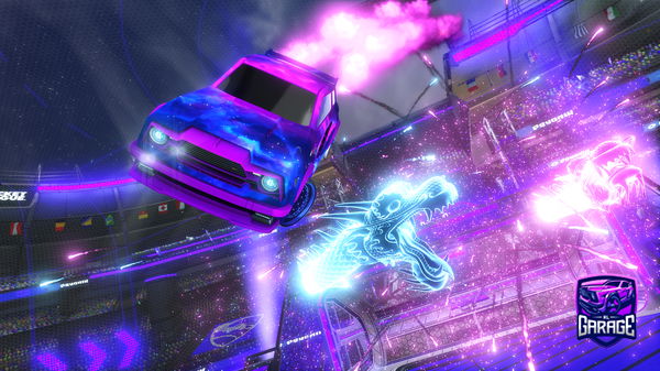 A Rocket League car design from Carburator2881