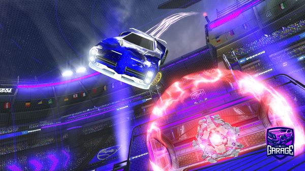 A Rocket League car design from Mylesmjm