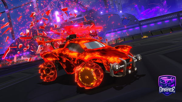 A Rocket League car design from Gaming_Shakk