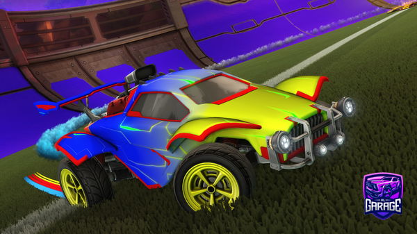 A Rocket League car design from FutureMerlin