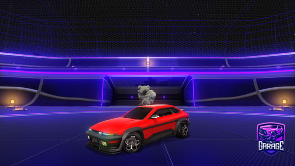 A Rocket League car design from Mazda3