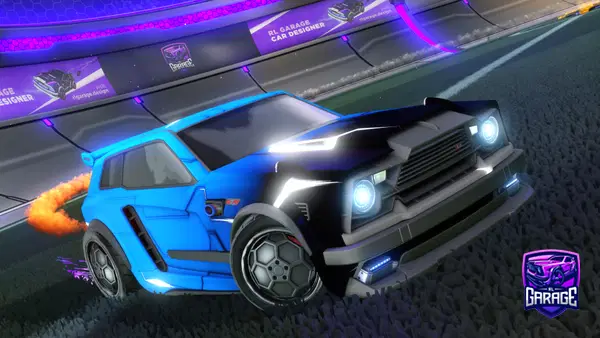 A Rocket League car design from QuickScopeGunner