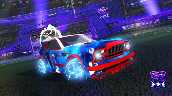 A Rocket League car design from SoccerSunday