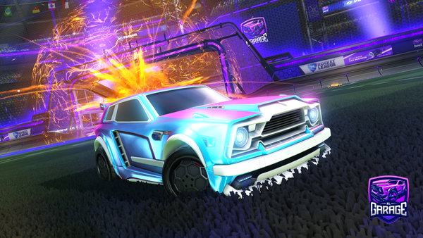 A Rocket League car design from HypexFishy9887
