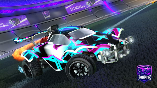 A Rocket League car design from TobyP11