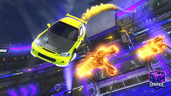 A Rocket League car design from K-PLAYS