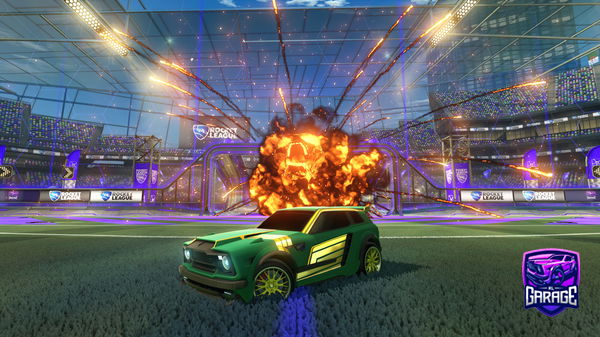 A Rocket League car design from kt_viktor