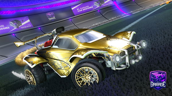 A Rocket League car design from Fideelis7