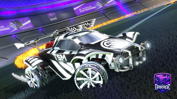 A Rocket League car design from iDuDu2002