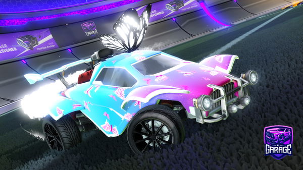 A Rocket League car design from Sidney_3108