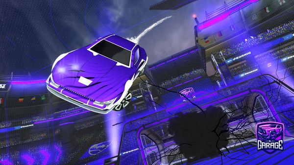 A Rocket League car design from Fishstick22