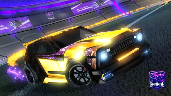 A Rocket League car design from Damien2Tuff