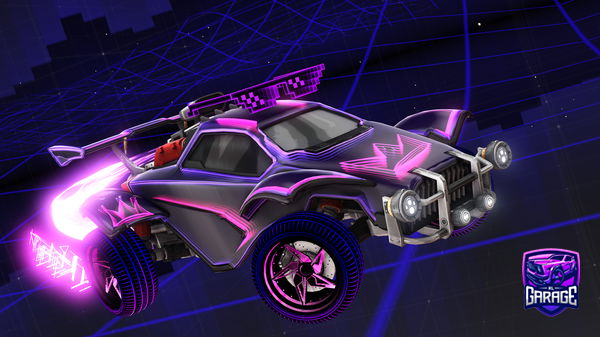 A Rocket League car design from ItsGiuze
