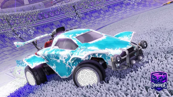 A Rocket League car design from BlackoutTx