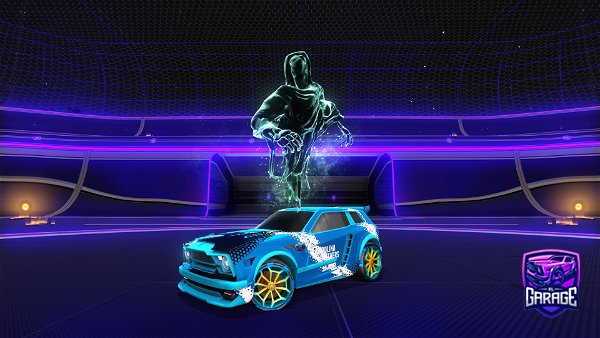 A Rocket League car design from wxmkyosif