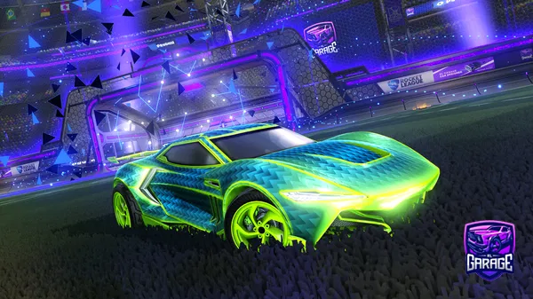 A Rocket League car design from VicMc