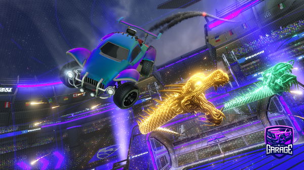 A Rocket League car design from gmgk7890