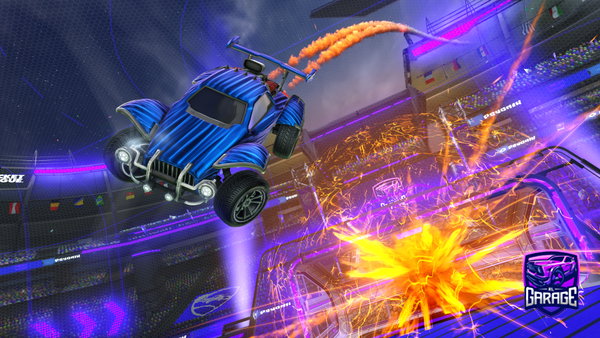 A Rocket League car design from Rustypuppet