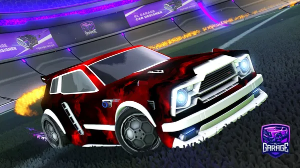 A Rocket League car design from chlls