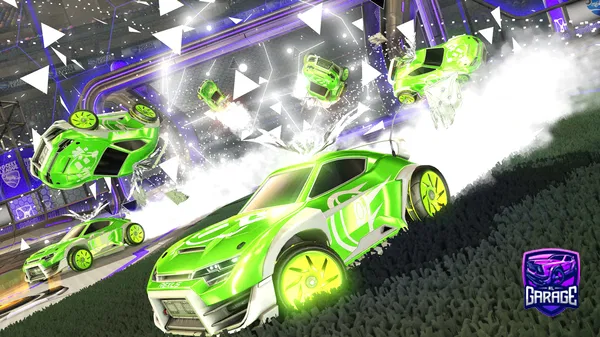 A Rocket League car design from RavenWTB