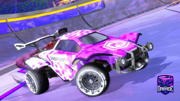 A Rocket League car design from Tapin