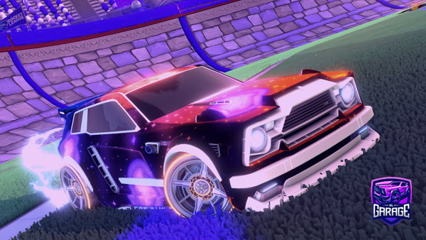 A Rocket League car design from Fennec9