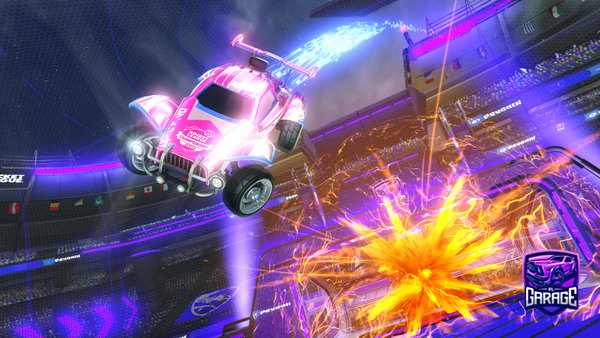 A Rocket League car design from TomBockWurst