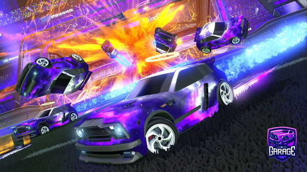 A Rocket League car design from gagab2009