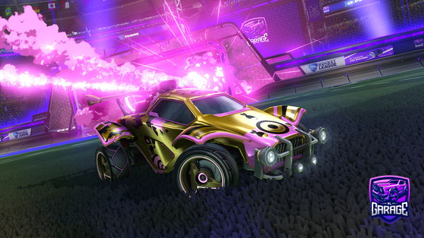 A Rocket League car design from JulGlezL