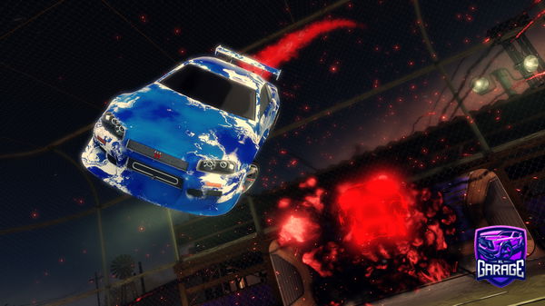 A Rocket League car design from ttvfalcon12