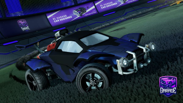 A Rocket League car design from Ber_wood