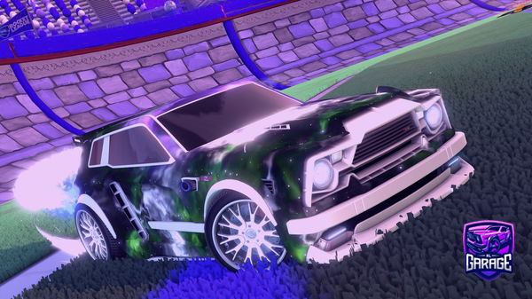 A Rocket League car design from Pankumi