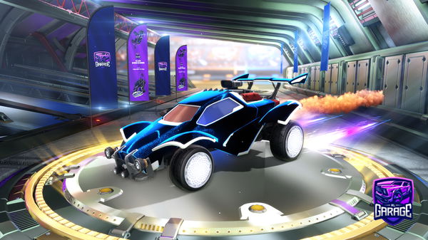 A Rocket League car design from Mavonpsn